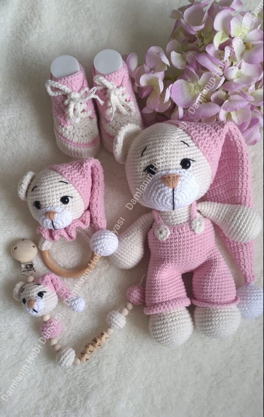 4'lü baby ayıcık set