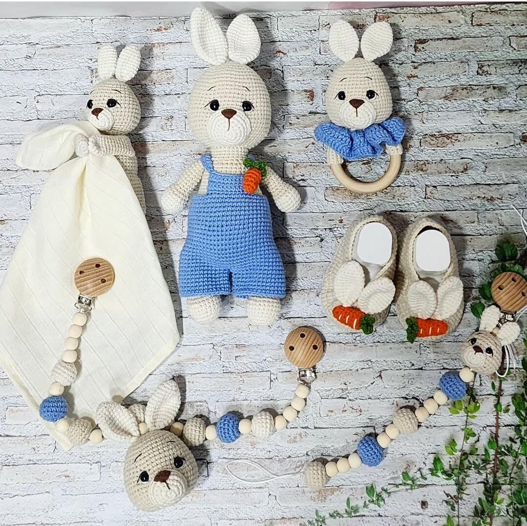 6'lı Havuçlu tavsan set