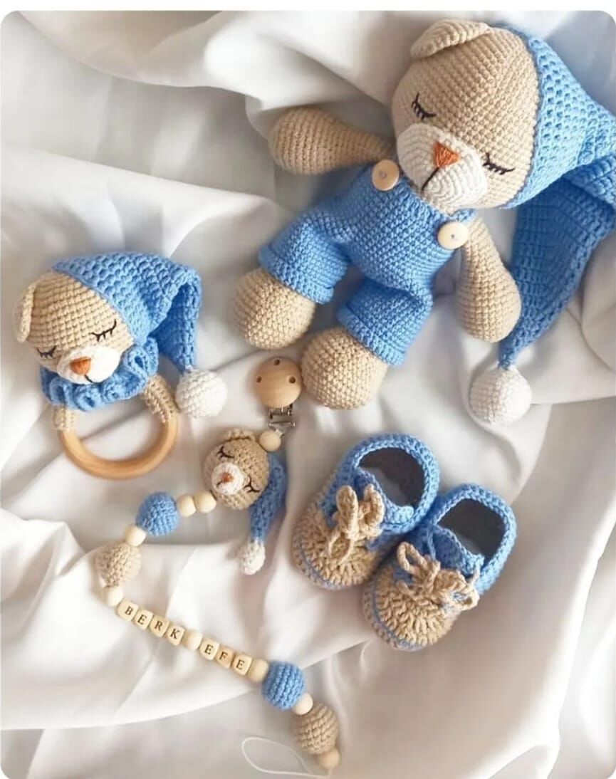 4'lü uykucu ayıcık set