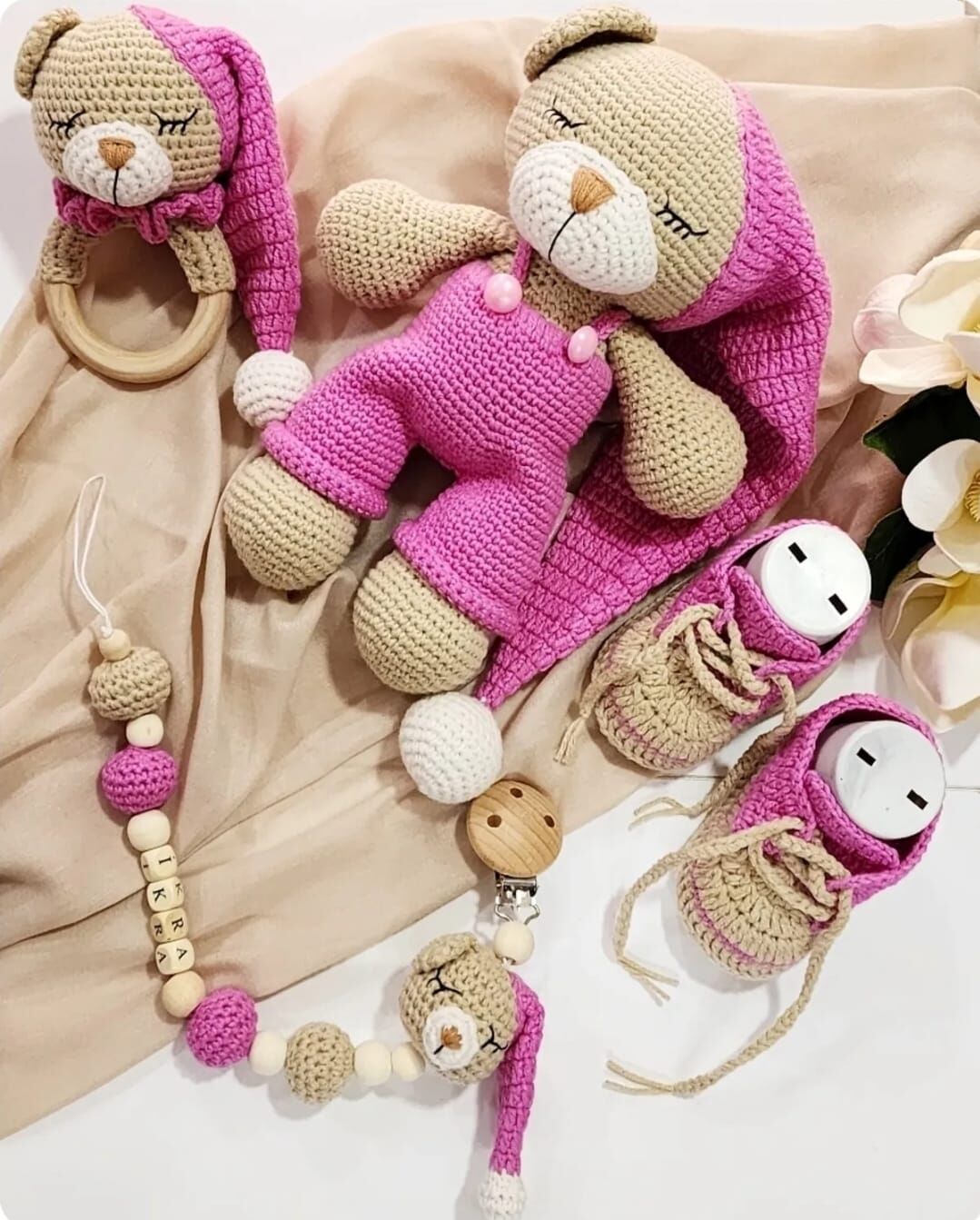 4'lü uykucu ayıcık set