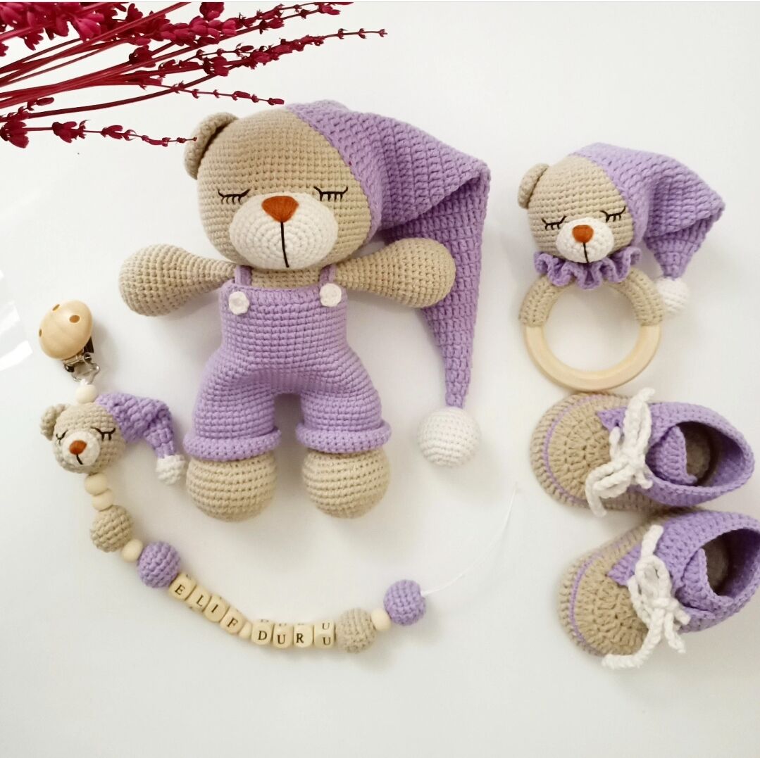 4lü uykucu ayıcık set
